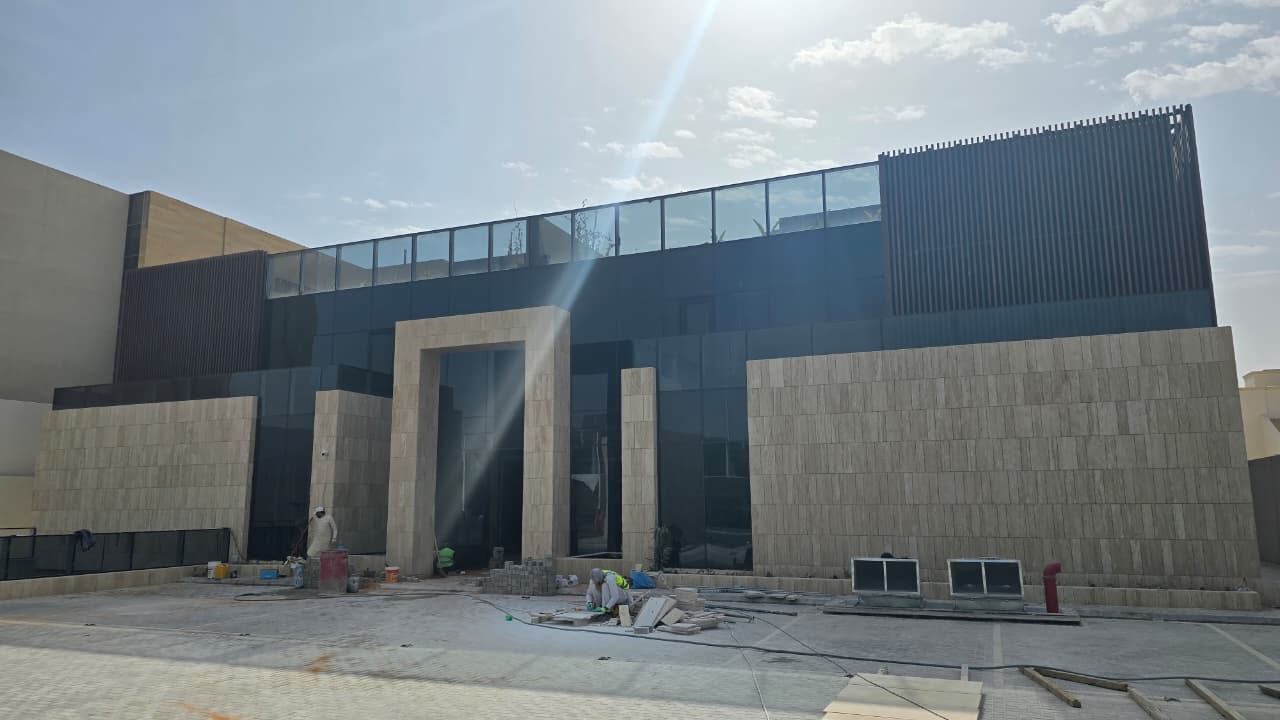 Commercial Project – Exit 2 | Installation of Stairs, Elevators & Travertine Works